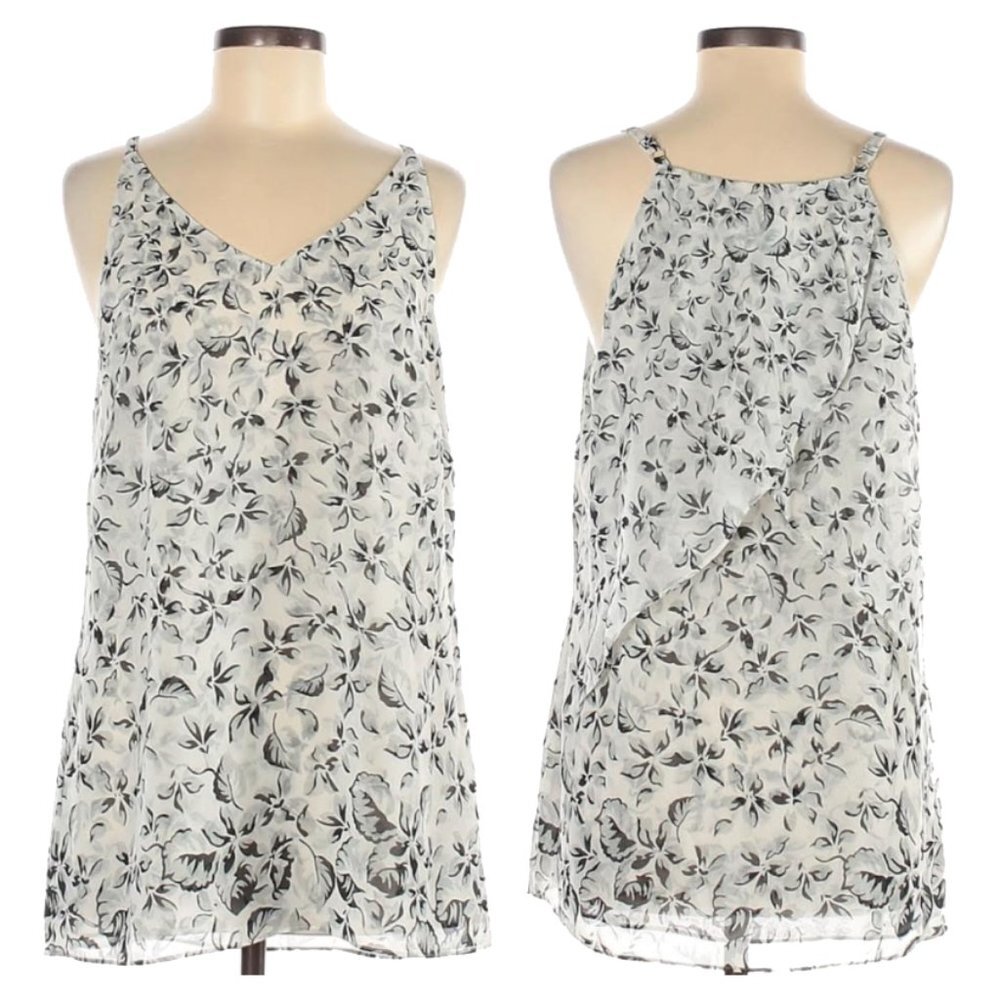 Cabi Sleeveless Blouse w/ Flutter Back